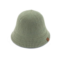 Load image into Gallery viewer, C.C Ribbed Knit Adjustable Bucket Hat