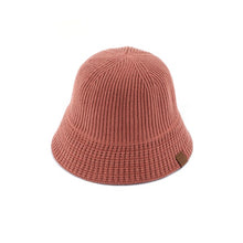 Load image into Gallery viewer, C.C Ribbed Knit Adjustable Bucket Hat