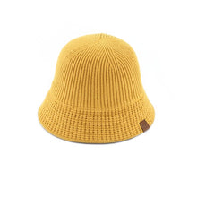 Load image into Gallery viewer, C.C Ribbed Knit Adjustable Bucket Hat