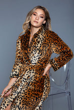 Load image into Gallery viewer, Ultra Soft Leopard Print Robe