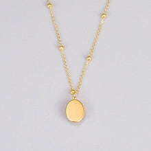 Load image into Gallery viewer, Oval Cat&#39;s Eye Necklace