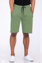 Load image into Gallery viewer, Men&#39;s Camo Green Cotton Blend Lounge Sweat Shorts