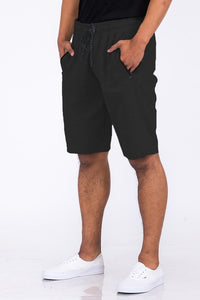 Men's Camo Grey Cotton Blend Lounge Sweat Shorts