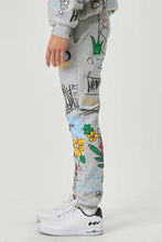 Load image into Gallery viewer, Men&#39;s Gray All Over Graphic Print Jogger Pants