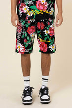 Load image into Gallery viewer, All Over Rose Bloom Print Shorts