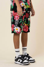 Load image into Gallery viewer, All Over Rose Bloom Print Shorts