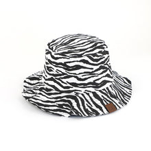 Load image into Gallery viewer, CC Zebra Bucket Hat