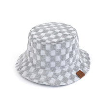 Load image into Gallery viewer, Trendy Checkered Terry Cloth Bucket