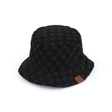 Load image into Gallery viewer, Trendy Checkered Terry Cloth Bucket