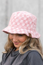 Load image into Gallery viewer, Trendy Checkered Terry Cloth Bucket