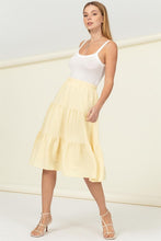 Load image into Gallery viewer, Call It a Day Tiered Midi Skirt