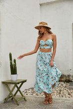 Load image into Gallery viewer, Women&#39;s Floral 2 Pcs Long Skirt Set