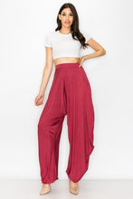 Load image into Gallery viewer, Chic Grey High Waist Draped Harem Loose Fit Pants