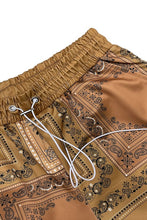 Load image into Gallery viewer, Men&#39;s Red Paisley Bandana Print Shorts