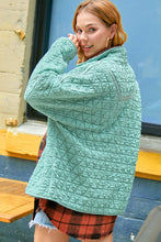 Load image into Gallery viewer, Cozy Winter Textured Sage Green Rosie Jacket