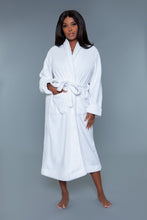 Load image into Gallery viewer, Luxurious Ultra Soft White Helena Plush Robe