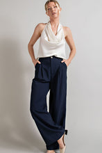 Load image into Gallery viewer, Flowy and Relaxed Off White Straight Leg Pants