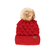 Load image into Gallery viewer, CC Crafted Pom Detail Beanie