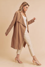 Load image into Gallery viewer, Warm Rosalie Cozy Camel Coat