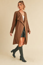 Load image into Gallery viewer, Warm Rosalie Cozy Camel Coat