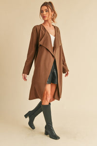 Warm Rosalie Cozy Camel Coat