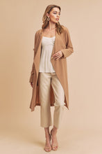 Load image into Gallery viewer, Warm Rosalie Cozy Camel Coat