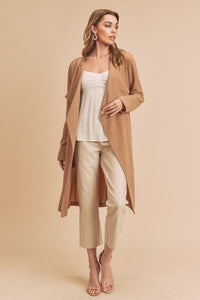 Warm Rosalie Cozy Camel Coat