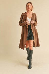 Warm Rosalie Cozy Camel Coat