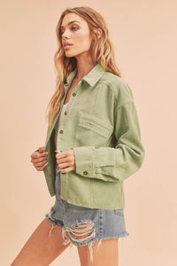 Button-Down Ness Sage Jacket