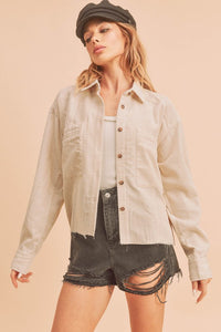 Button-Down Ness Sage Jacket