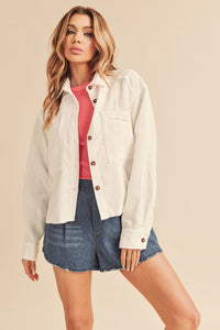 Button-Down Ness Sage Jacket