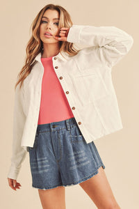 Button-Down Ness Sage Jacket