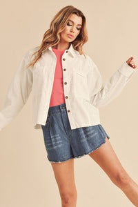 Button-Down Ness Sage Jacket