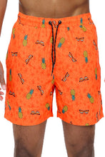 Load image into Gallery viewer, Pineapple Swim Trunks Board Shorts