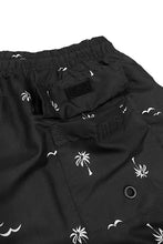 Load image into Gallery viewer, Palm Tree Print Swim Trunks Board Shorts