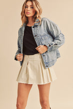 Load image into Gallery viewer, Gayla Elegant Denim Jacket