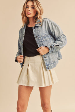 Gayla Elegant Denim Jacket