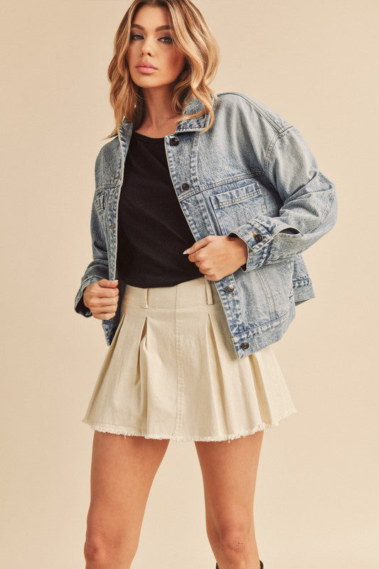 Gayla Elegant Denim Jacket