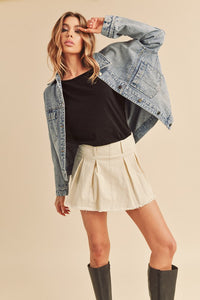 Gayla Elegant Denim Jacket