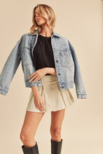 Load image into Gallery viewer, Gayla Elegant Denim Jacket