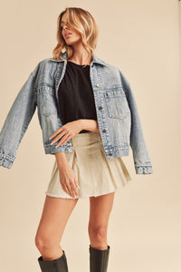 Gayla Elegant Denim Jacket