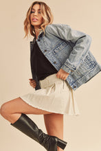 Load image into Gallery viewer, Gayla Elegant Denim Jacket