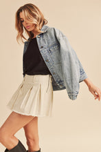 Load image into Gallery viewer, Gayla Elegant Denim Jacket