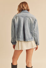 Load image into Gallery viewer, Gayla Elegant Denim Jacket