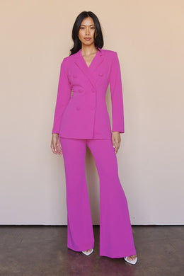 Posh Pink Blazer & Suit Set