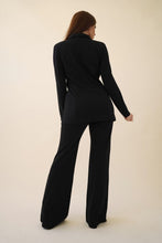Load image into Gallery viewer, Posh Black Blazer &amp; Suit Set