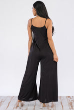 Load image into Gallery viewer, Ocho Rios Sleeveless Black Loose Fit Wide Leg Jumpsuit
