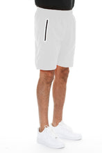 Load image into Gallery viewer, Men&#39;s White Active Sports Performance Running Shorts