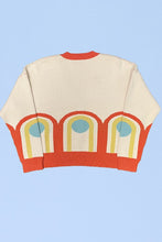 Load image into Gallery viewer, Retro Arch Multi-Cream Cardigan