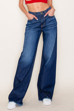 Load image into Gallery viewer, Western denim Wild Leg jeans pants wester